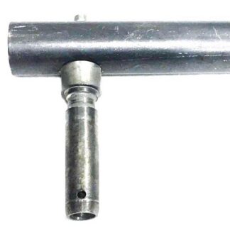 [4540] 2m/48mm/3mm steel pipe w/ 2x Junior spigot