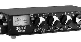 SQN-3MS Portable 4-input Mono Mixer