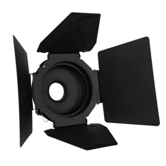 [1212] Aputure barndoors w/ black reflector dish for Aputure 600c Pro