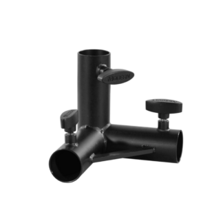 [4556] Modern Studio 010-2026-BT 3-way pass-through corner for 1-14" (42mm) pipe