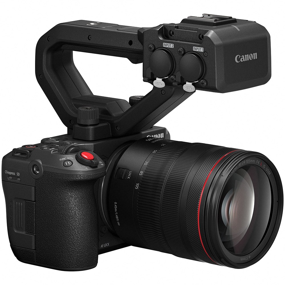 (1110) Canon C50 Camera Kit with 2x RØDE Wireless PRO Microphones, Headphones