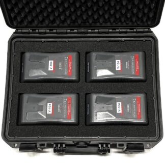[5320] SWIT V-mount battery kit (4 batteries)